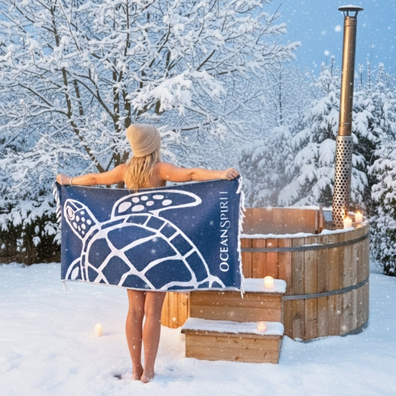 Ocean Spirit Badetuch am Strand